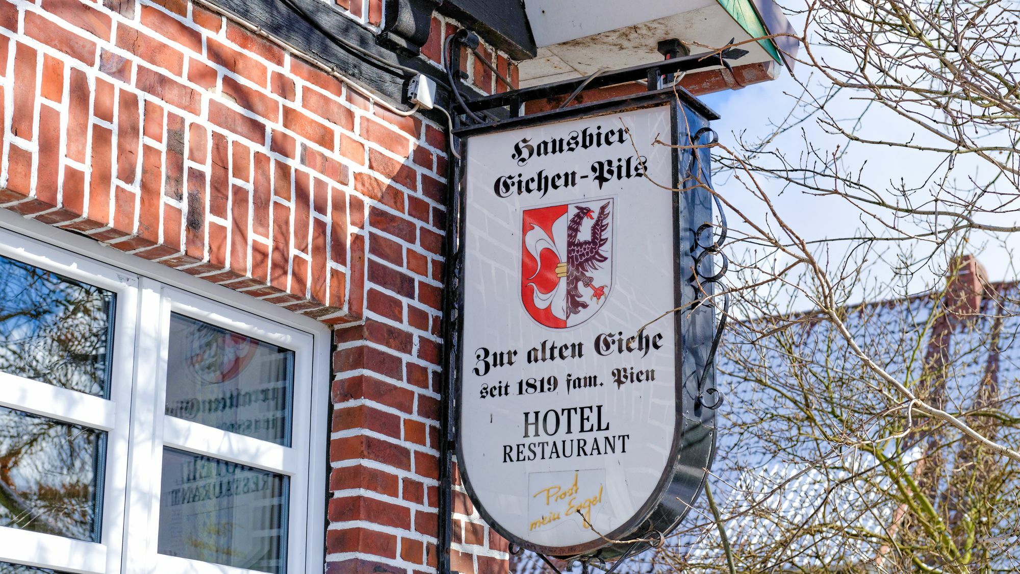 Gasthaus Zur Alten Eiche 汉堡 外观 照片